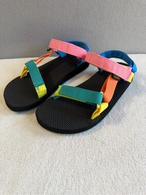Teva Original 90s Universal Sandals s5 Women’s Multi Color Straps